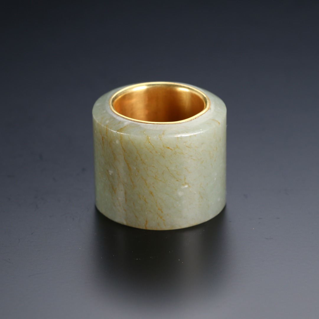 《博古文物》-玉-素面扳指-Xx-250117