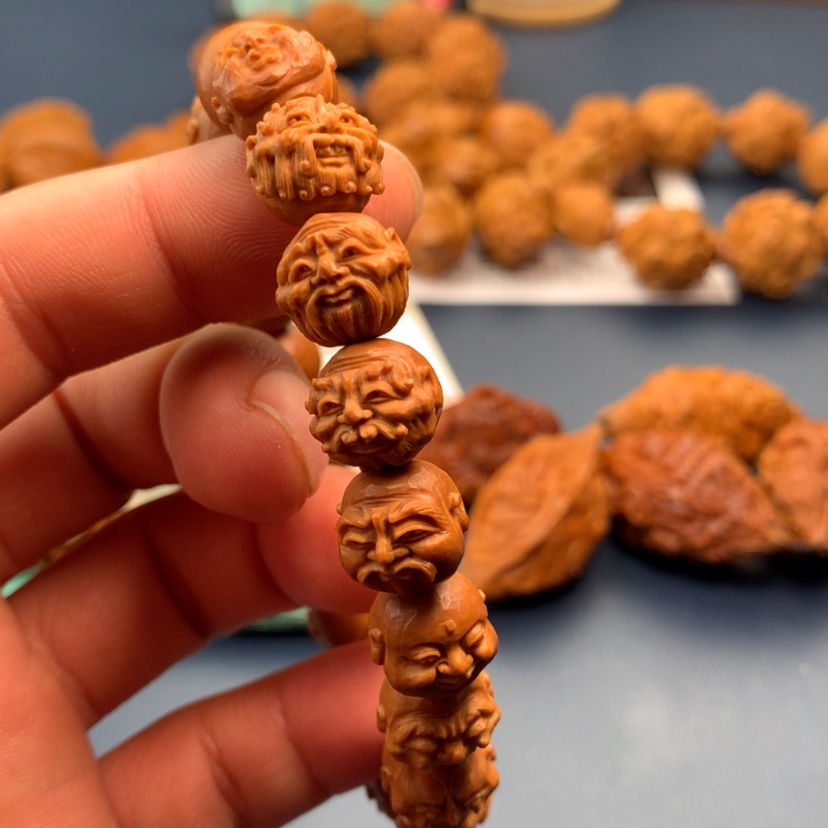 【闪购商品】橄榄核手串/手链简*点十八罗汉