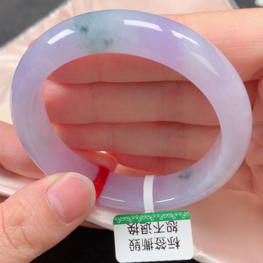 未镶嵌手镯翡翠缅甸天然翡翠手镯54