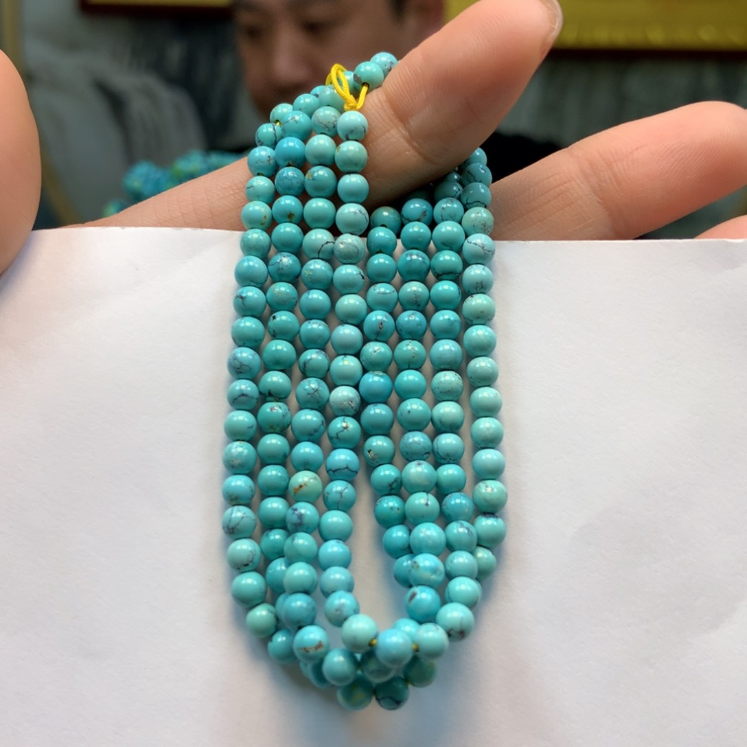 绿松石长链未镶嵌