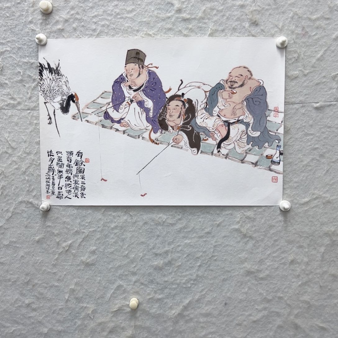 国画鲍古风国画精品