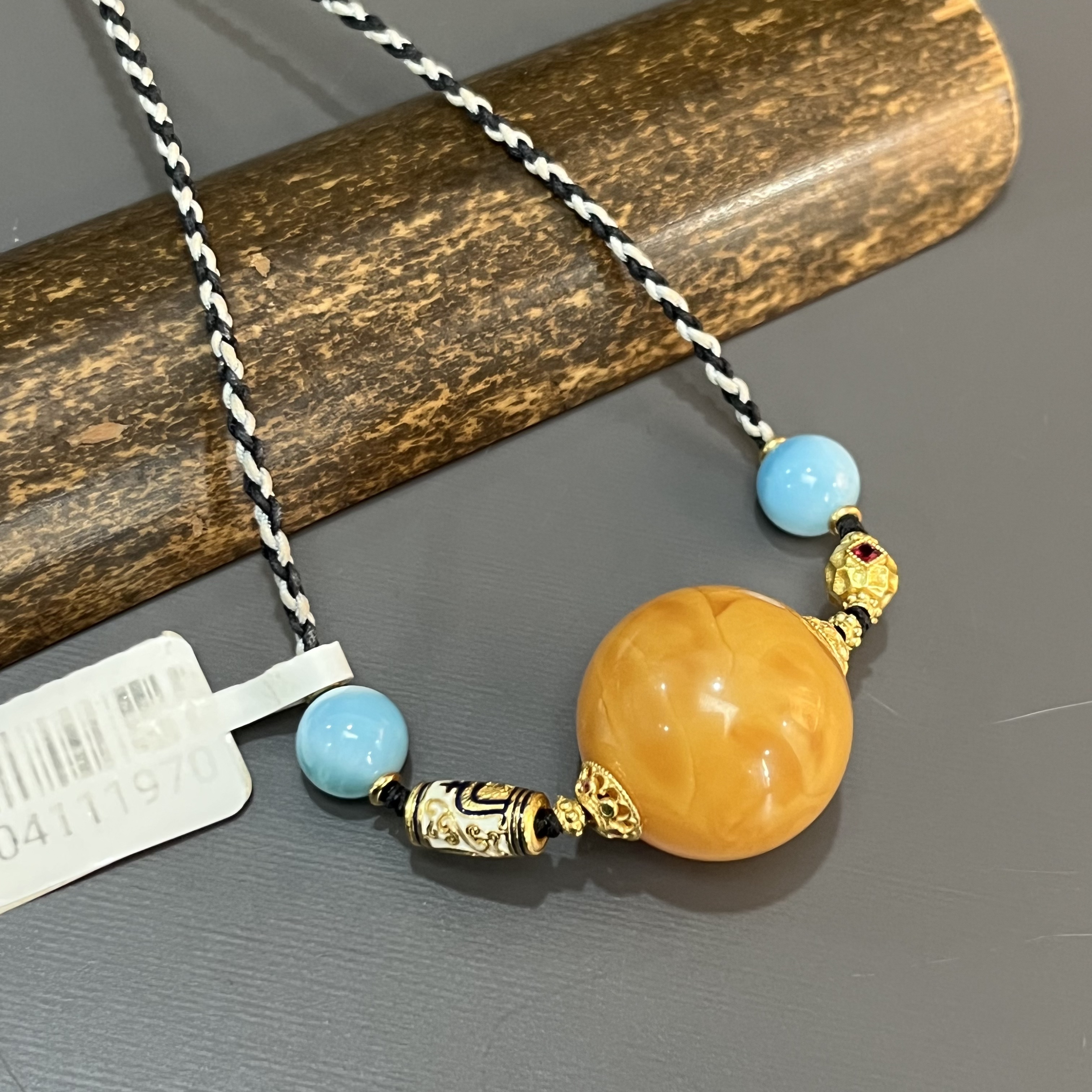 【乌达齐珠宝】20mm+老蜡单珠锁骨链@多样性只发其中一件