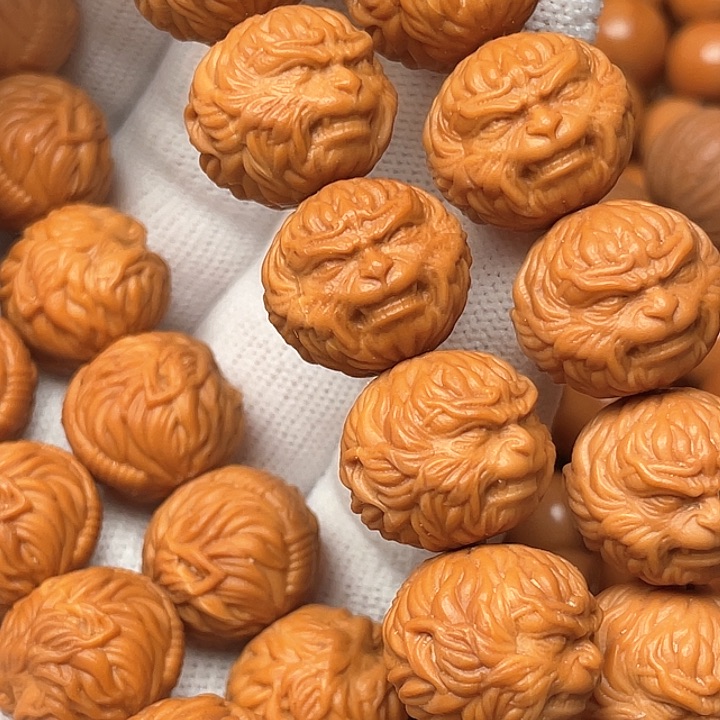 猴头核桃手串D*黑神