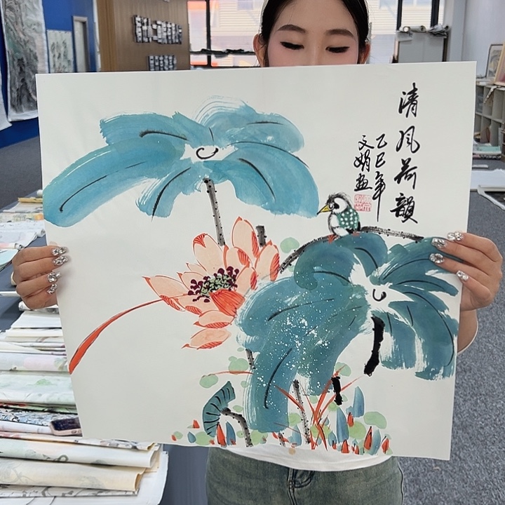 国画国画作品纯手绘
