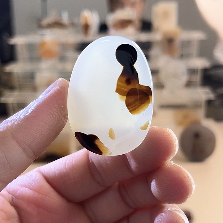 玛瑙/玉髓未镶嵌吊坠(不含链)