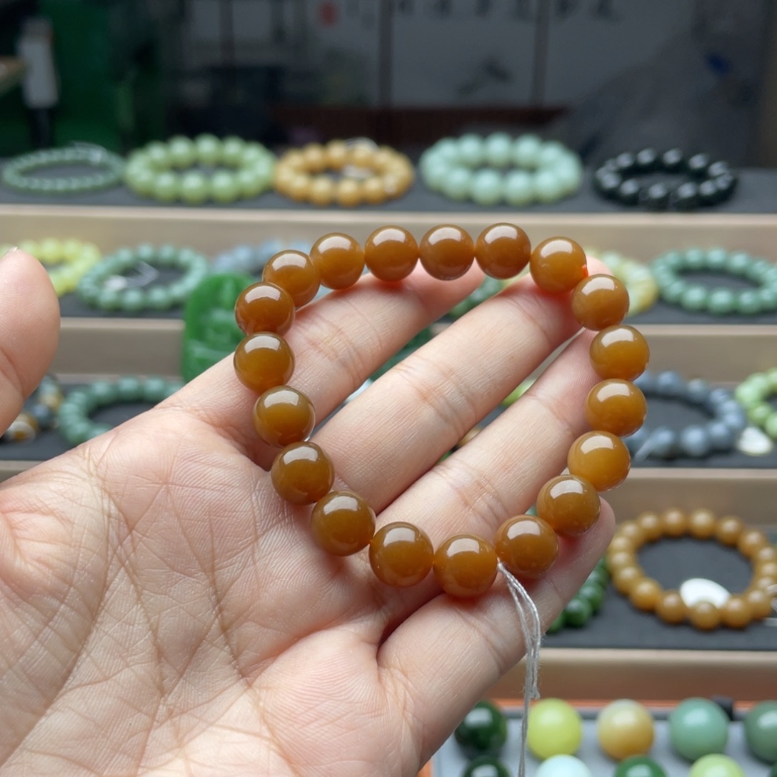 ****薇和田玉未镶嵌手链10