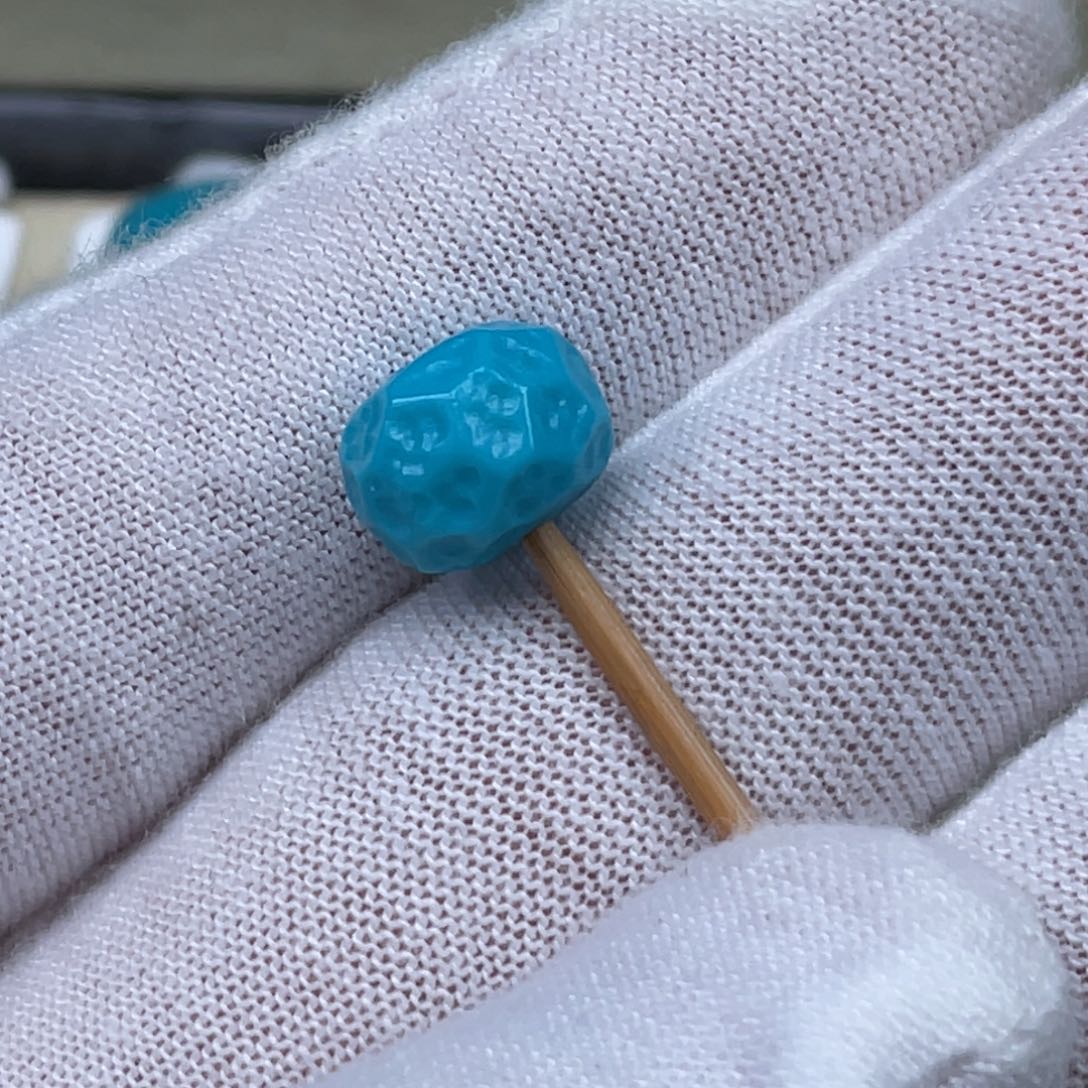 绿松石未镶嵌挂件10✖️7.6mm