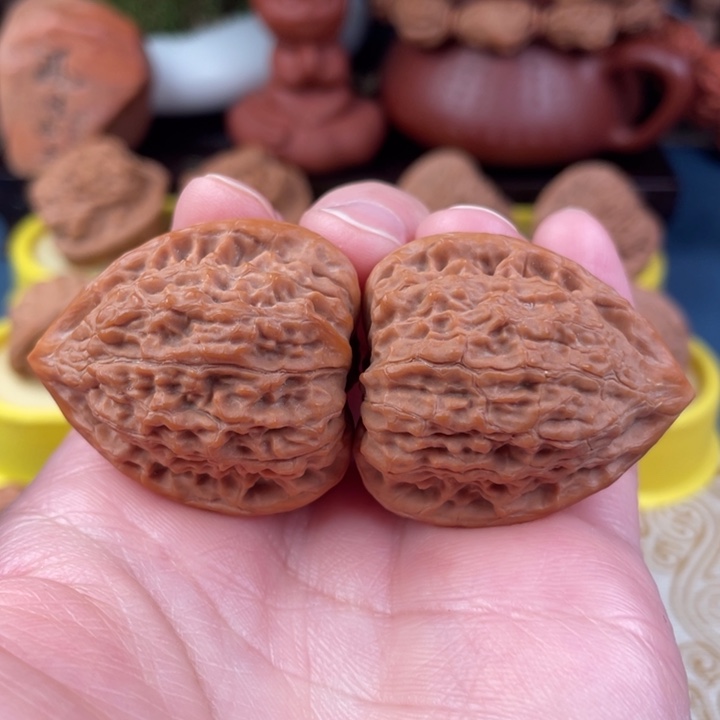 吊坠文玩核桃蛇王35