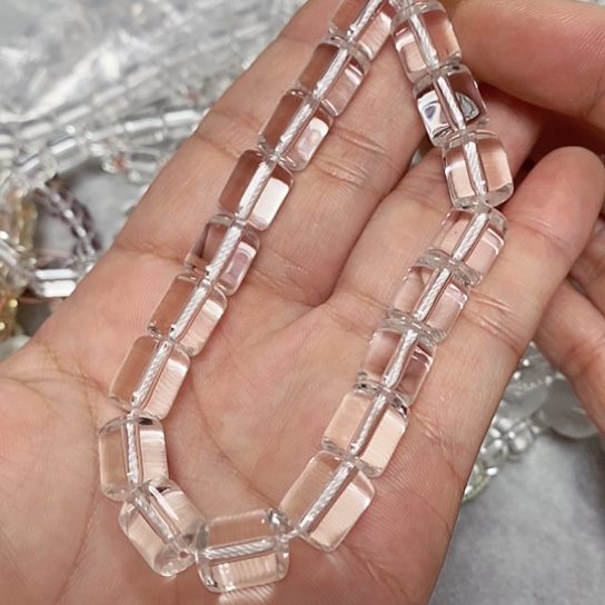 水晶手串未镶嵌周***~水晶33