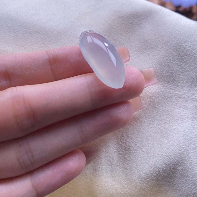 【闪购商品】翡翠颈饰未镶嵌冰福瓜吊坠