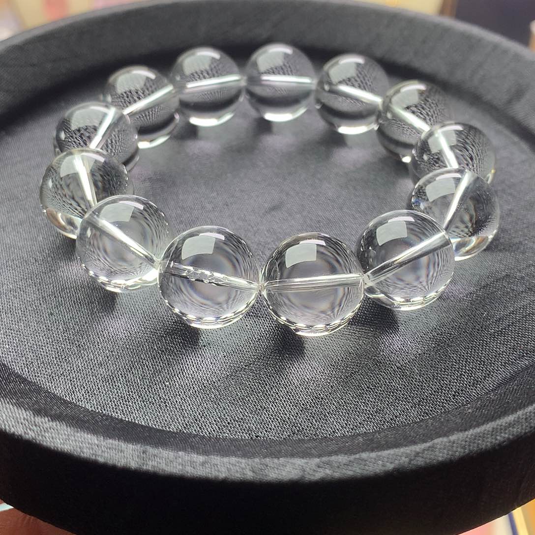 无***奶手串水晶未镶嵌白水晶