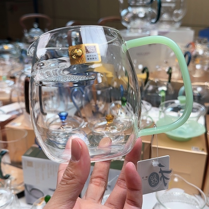 禾器浅玉色澄然煮茶器