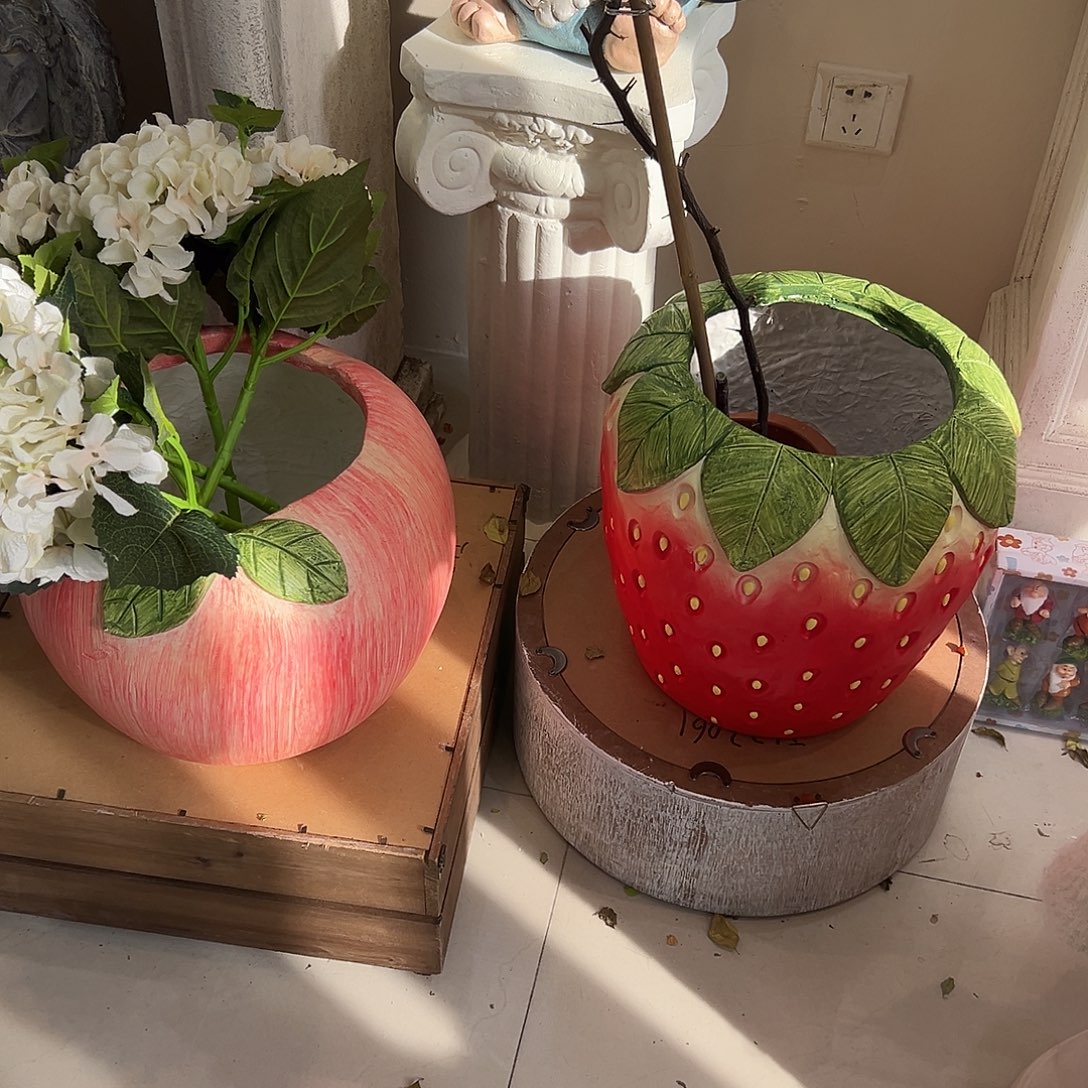 花园摆件红红火火