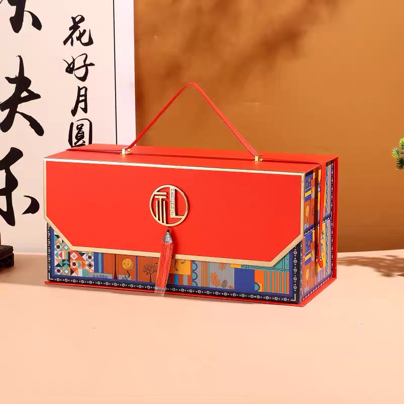 高端两层礼盒装广式中秋节礼品送人