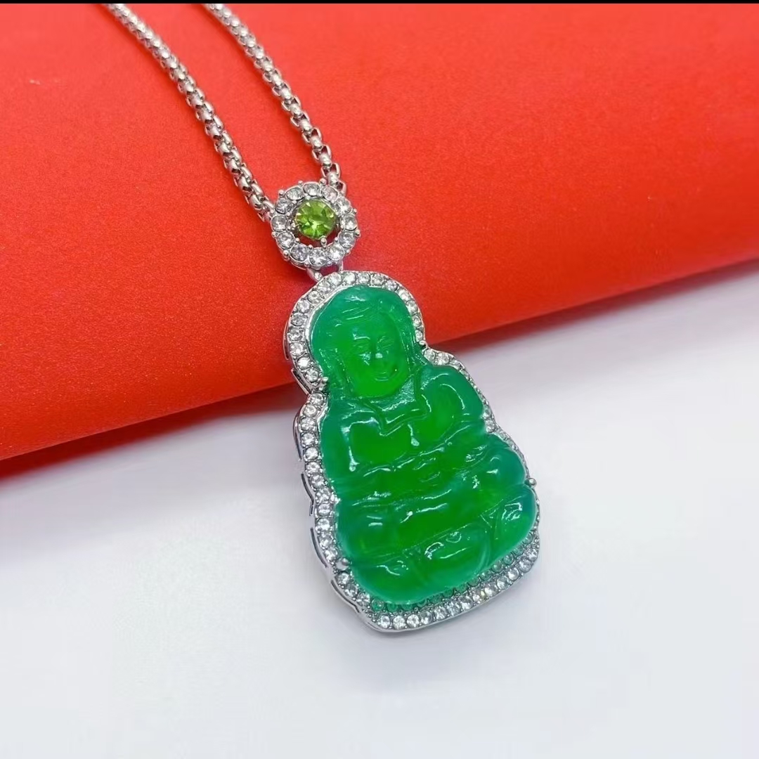 A822-新中式时尚翠翠吊坠