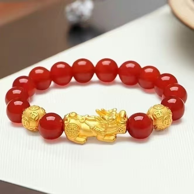 ML0081 原料手工制作时尚精品 貔貅手链