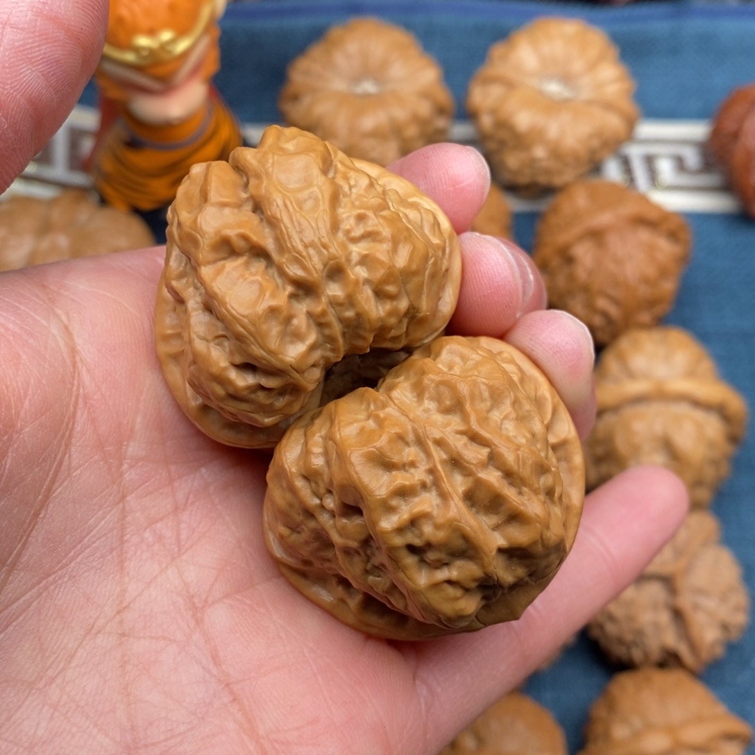 文玩核桃把件38全品肌肉蛙