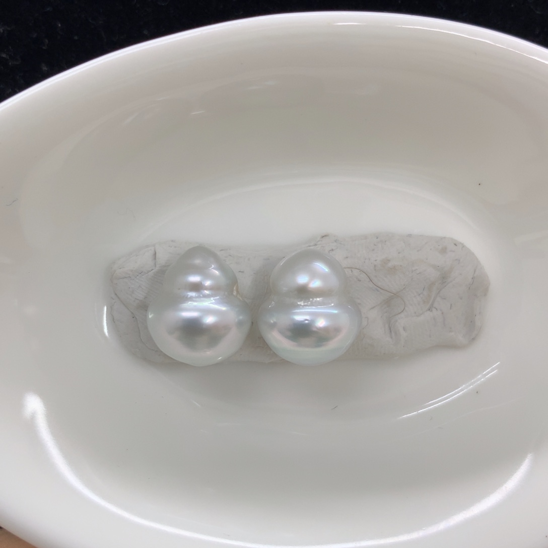 海水珍珠裸珠未镶嵌10-11mm梅