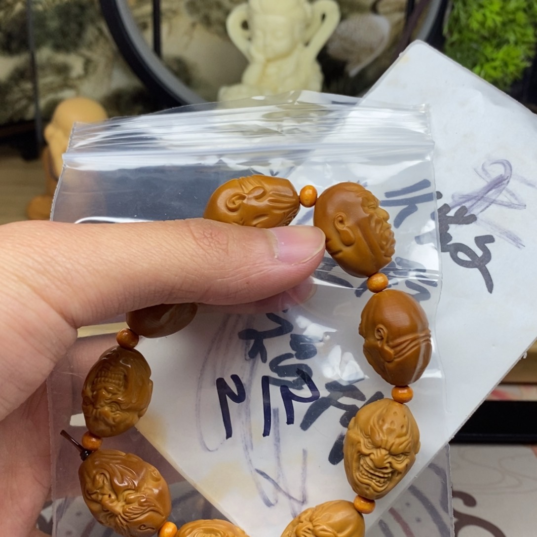 橄榄核手串/手链橄榄核雕工艺手串