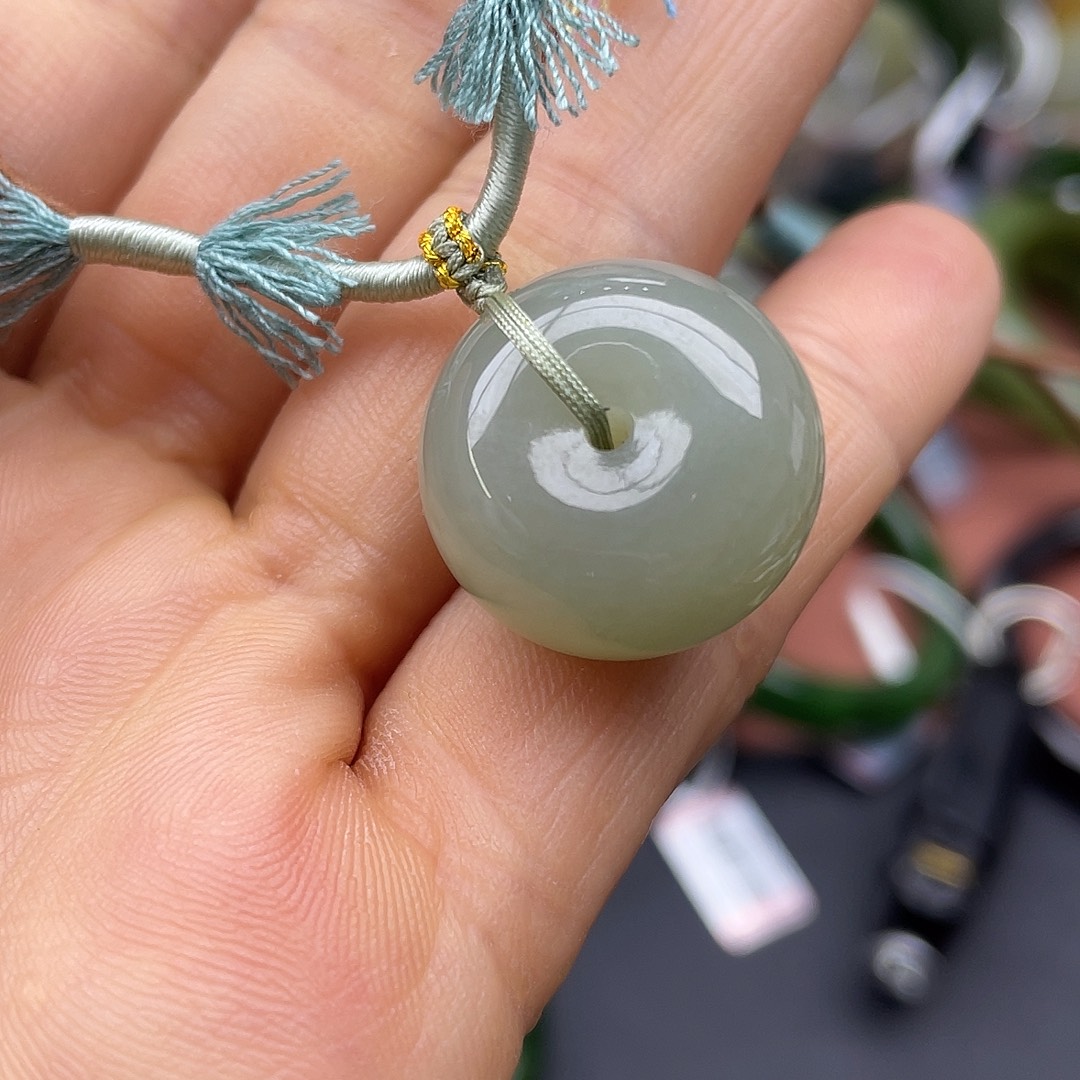 和田玉未镶嵌挂件20