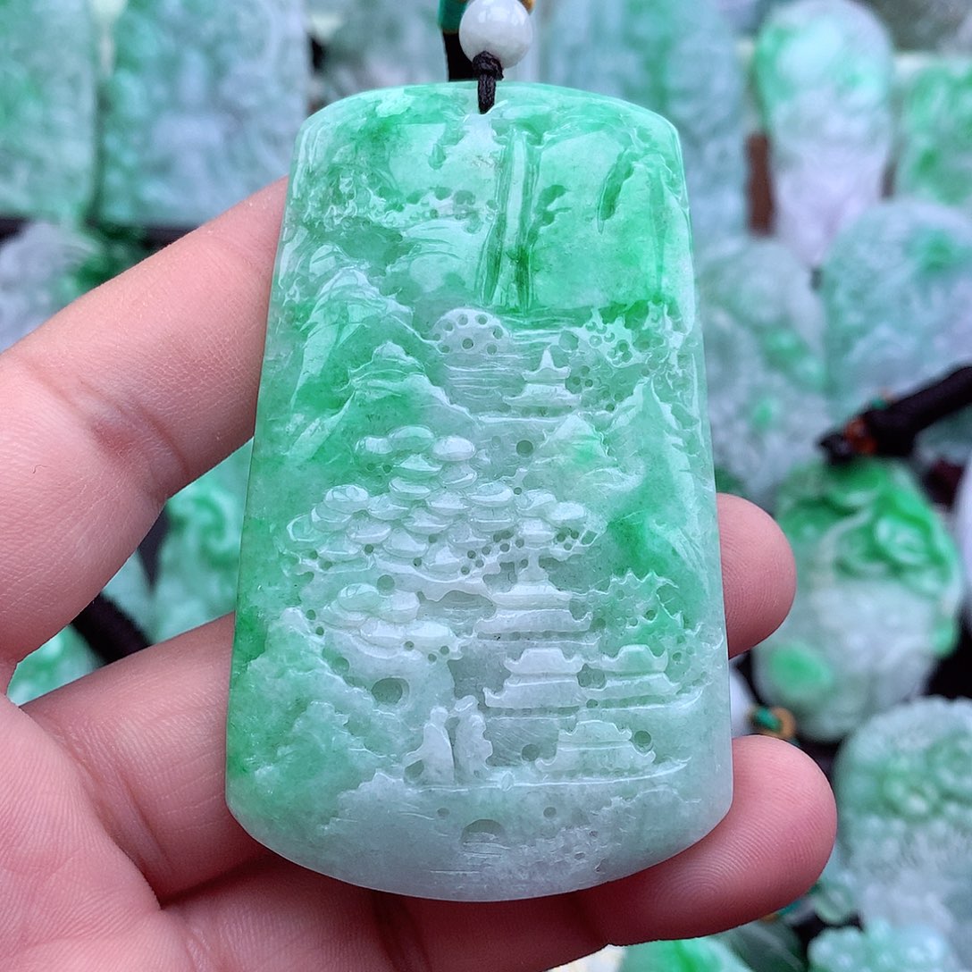 翡翠吊坠(不含链)未镶嵌