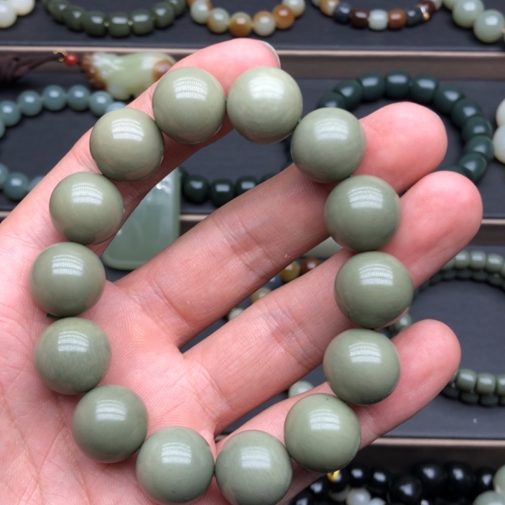 和田玉手链未镶嵌