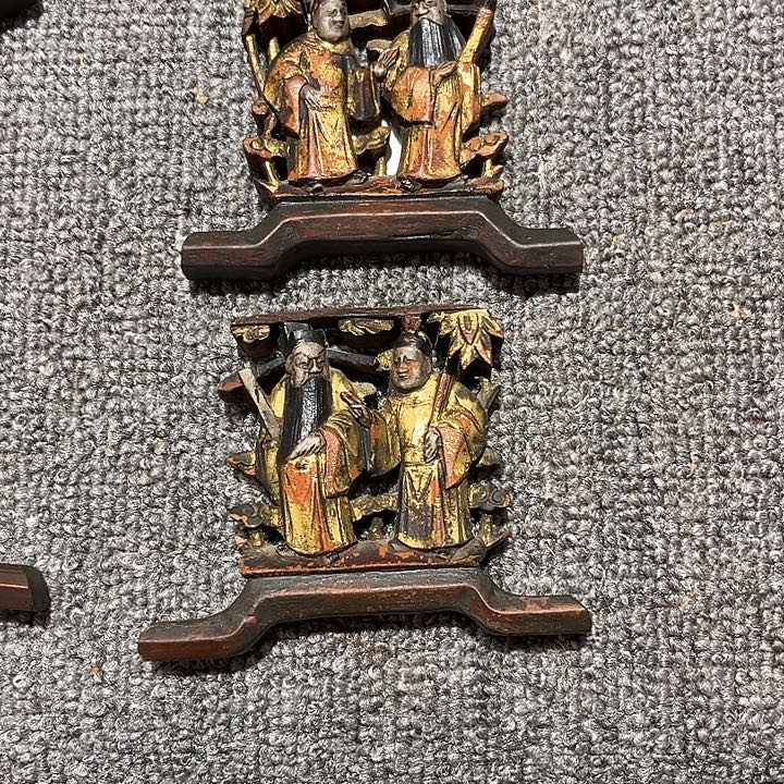 安***业陶瓷古色古香精品木雕