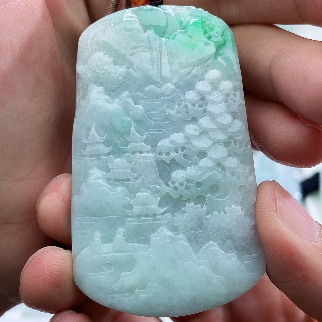 颈饰未镶嵌翡翠小****x翡翠