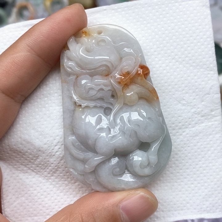 翡翠未镶嵌颈饰天然缅甸翡翠a货