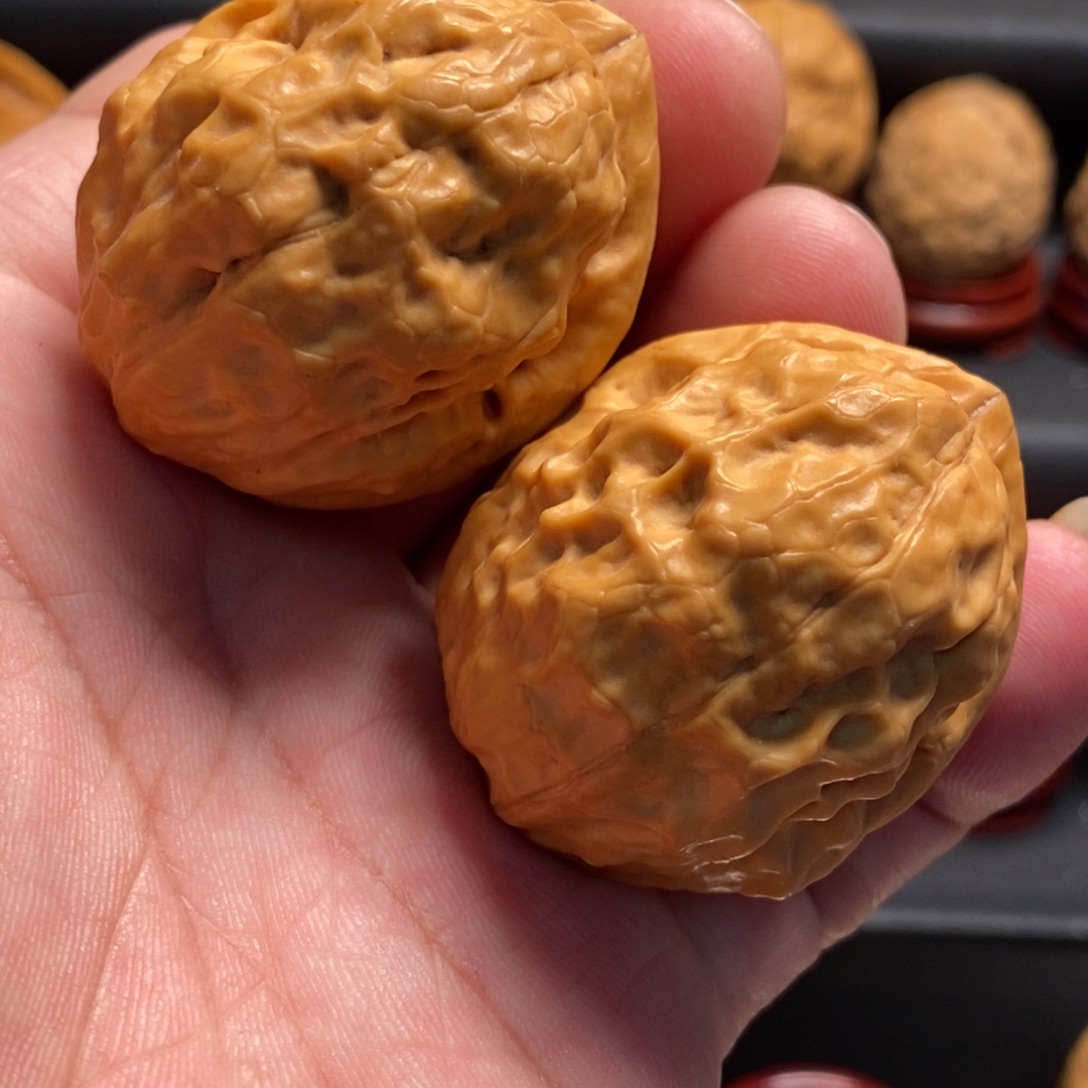 吊坠文玩核桃玄武金蟾45尺