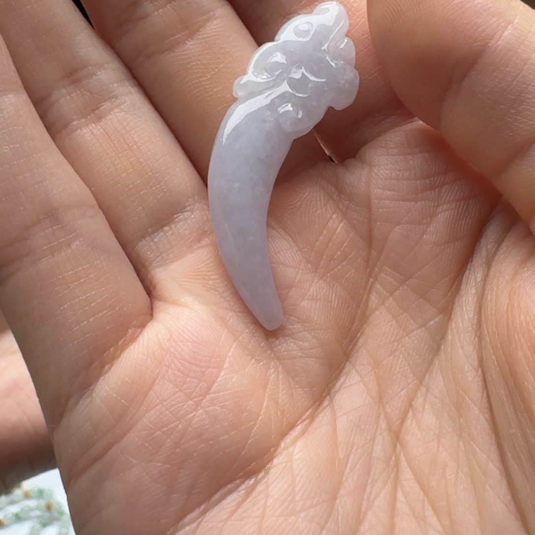 未镶嵌挂件翡翠靖*