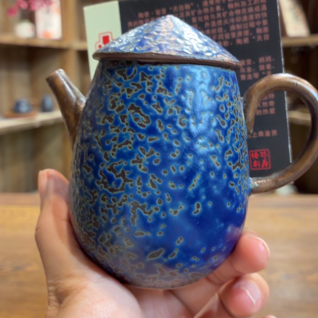 柴烧老岩泥茶器皿