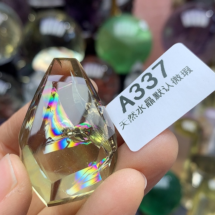 水晶天然水晶吊坠未镶嵌天***！