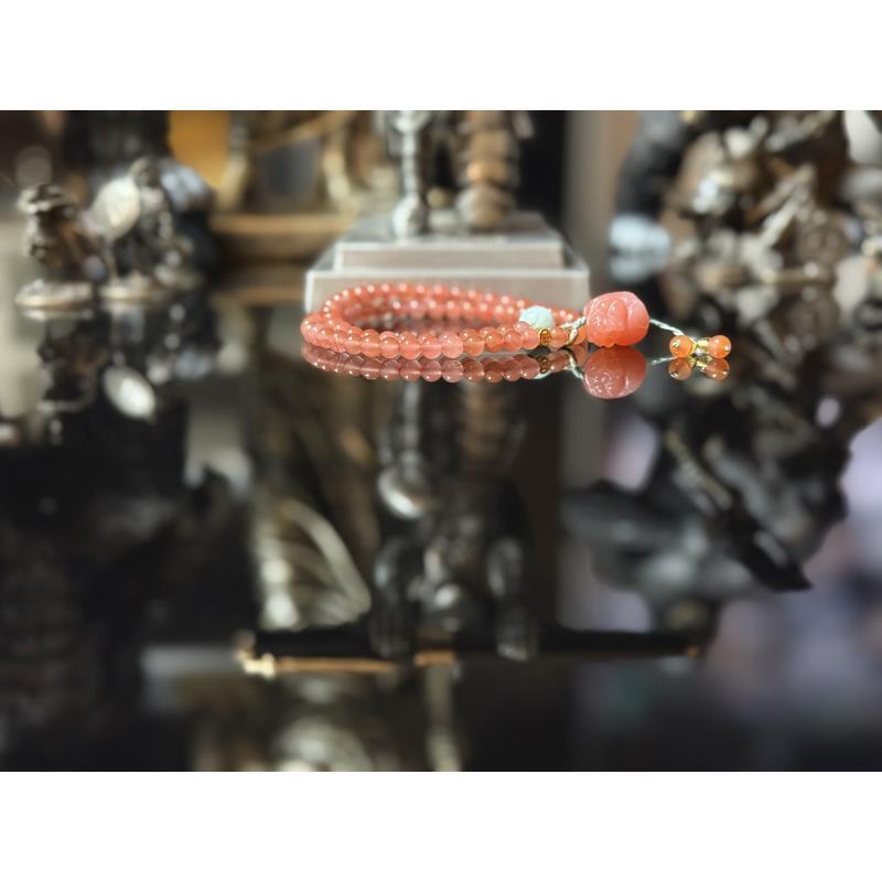 冰飘南红招财貔貅多圈491（无礼盒发货）