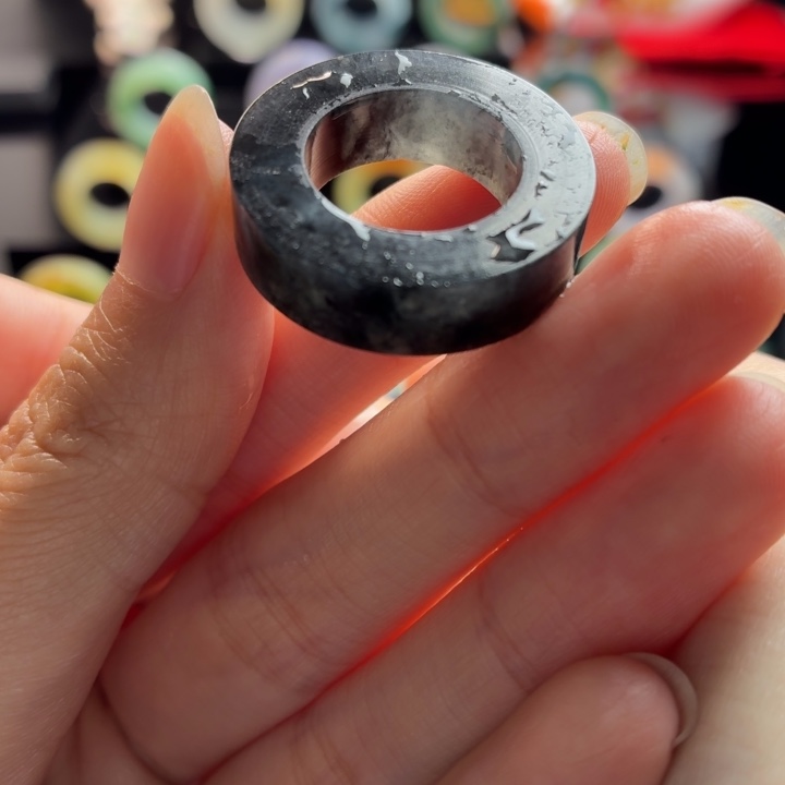 定制翡翠未镶嵌戒指12-22圈