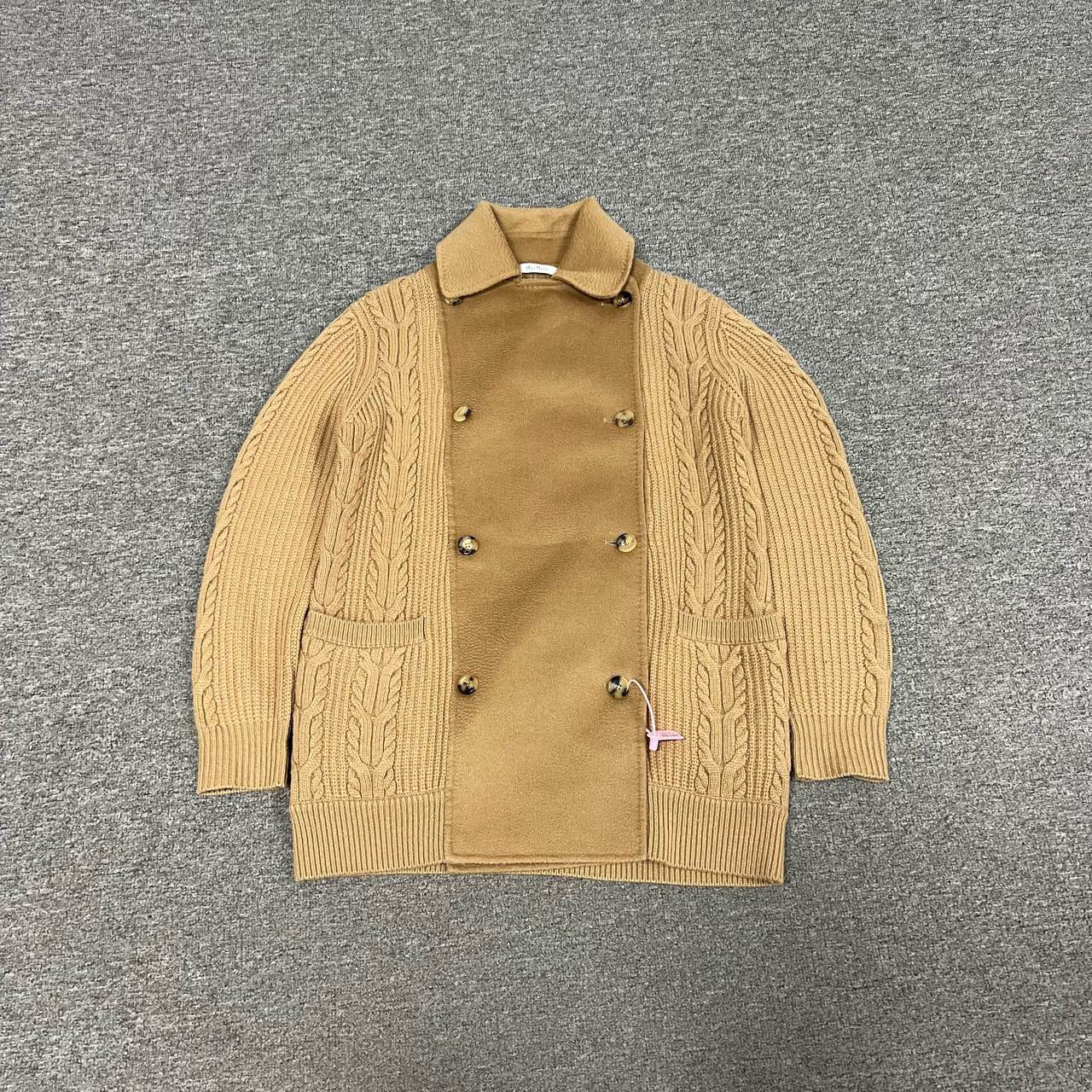 99新 AMIPARIS maxmara 羊绒 针织 开衫 主线