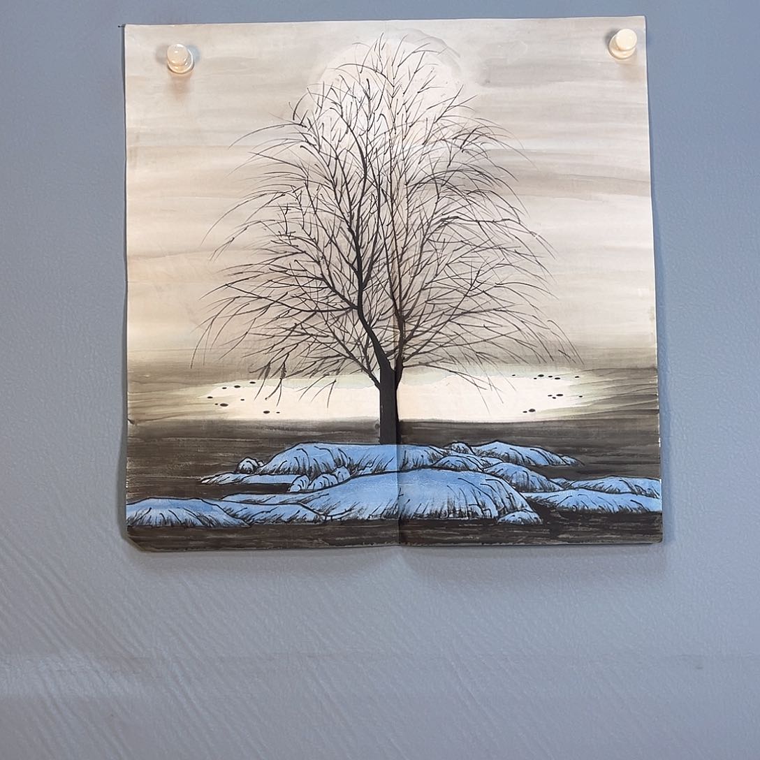 国画403 花开富贵花盛开时的