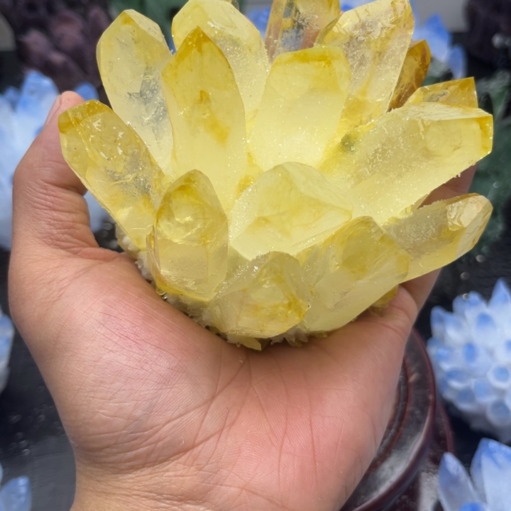 琉璃手工艺品大**年晶啊