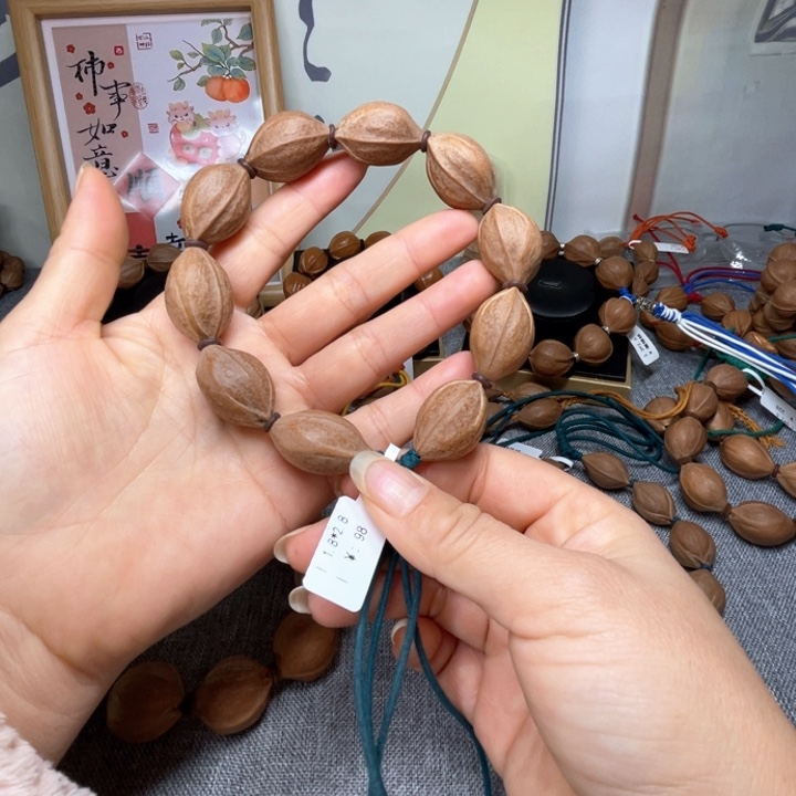 橄榄核手串/手链梅林铁核18.28