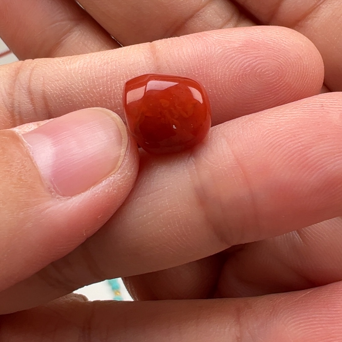 南红玛瑙未镶嵌吊坠(不含链)