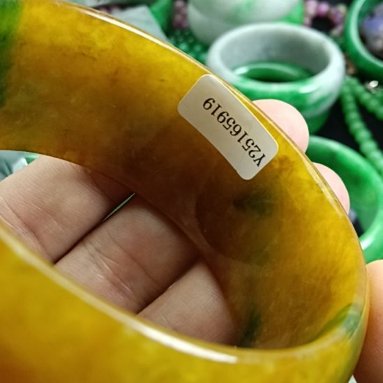 两***树翡翠未镶嵌颈饰翡翠