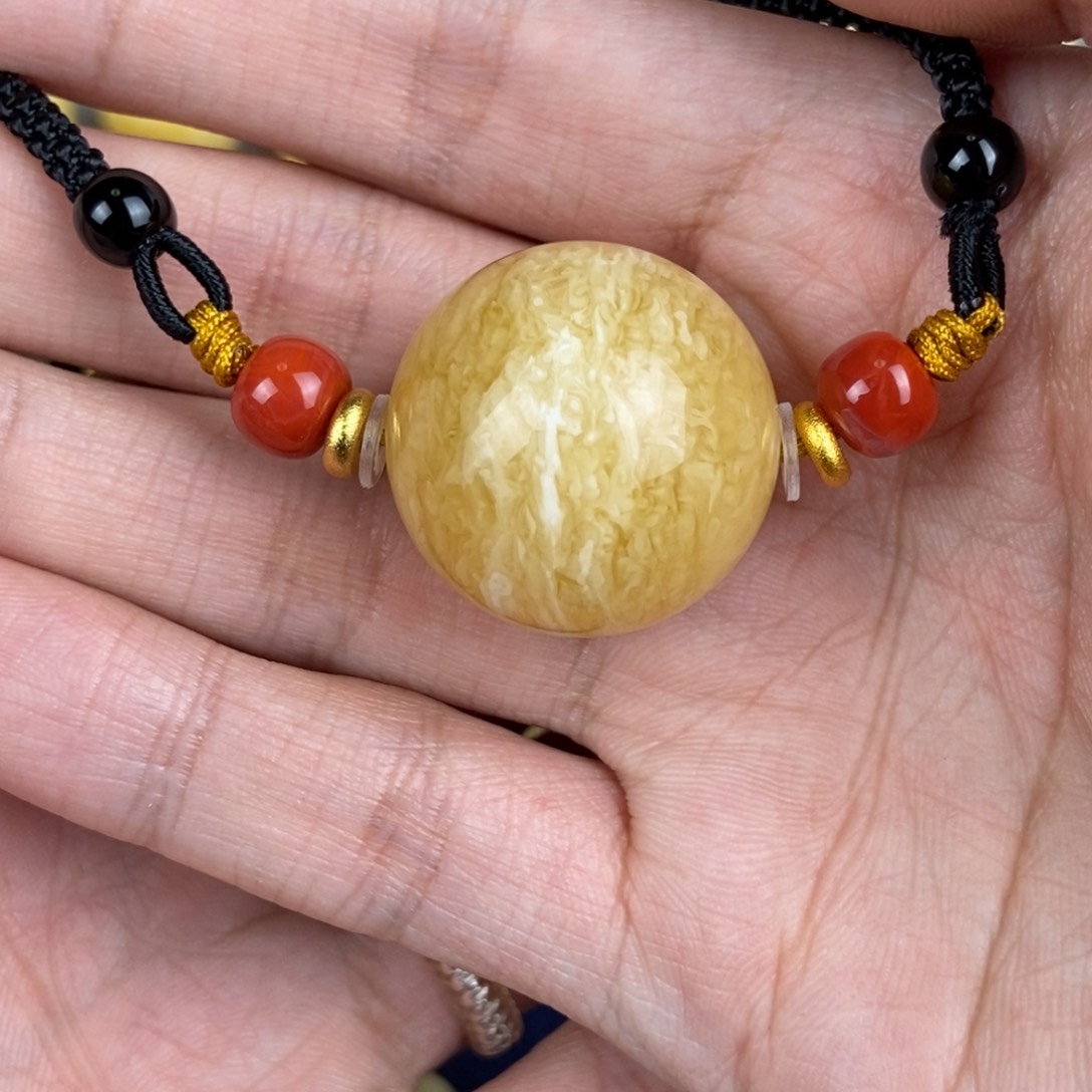 琥珀裸石未镶嵌蜜蜡