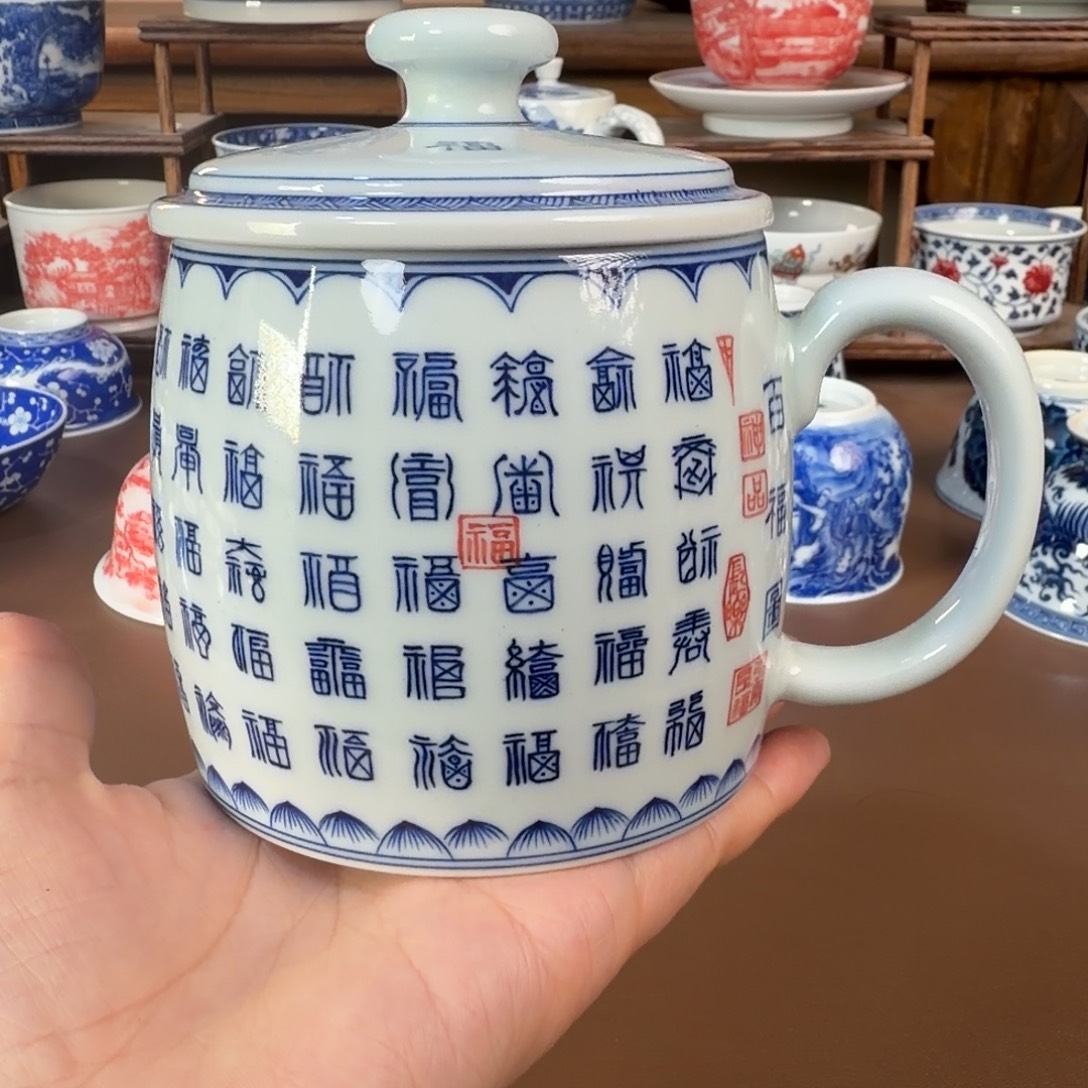 景德镇陶瓷手工手绘