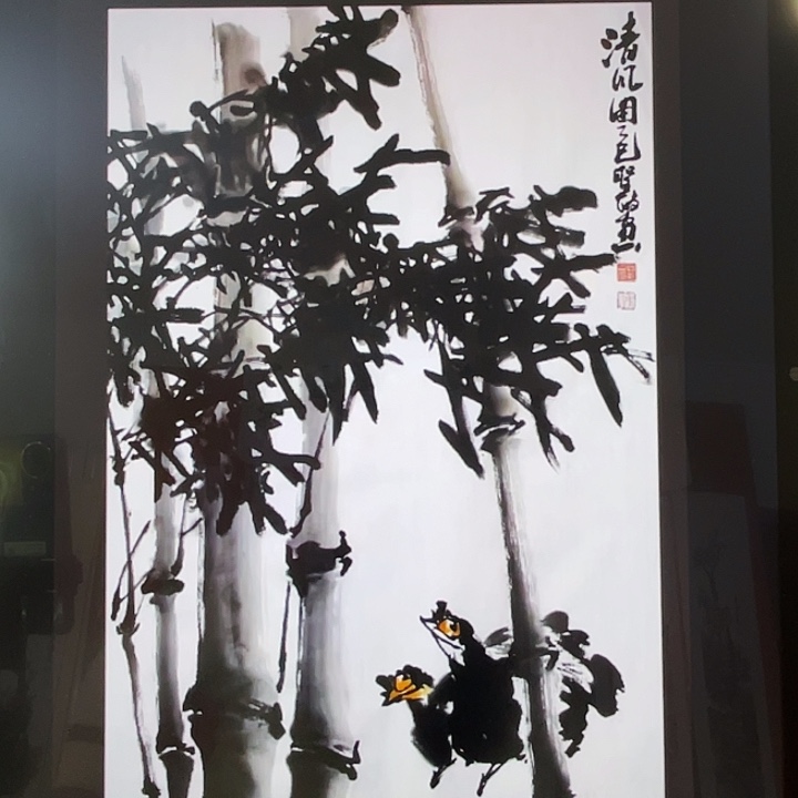 国画张圣敏先生纯手绘作品