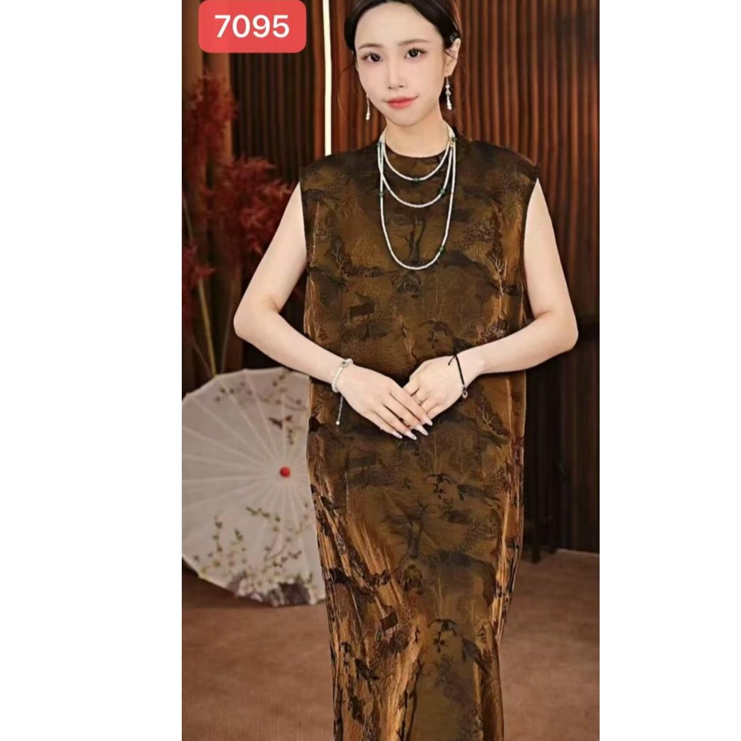 7095-34新款时尚休闲连衣裙