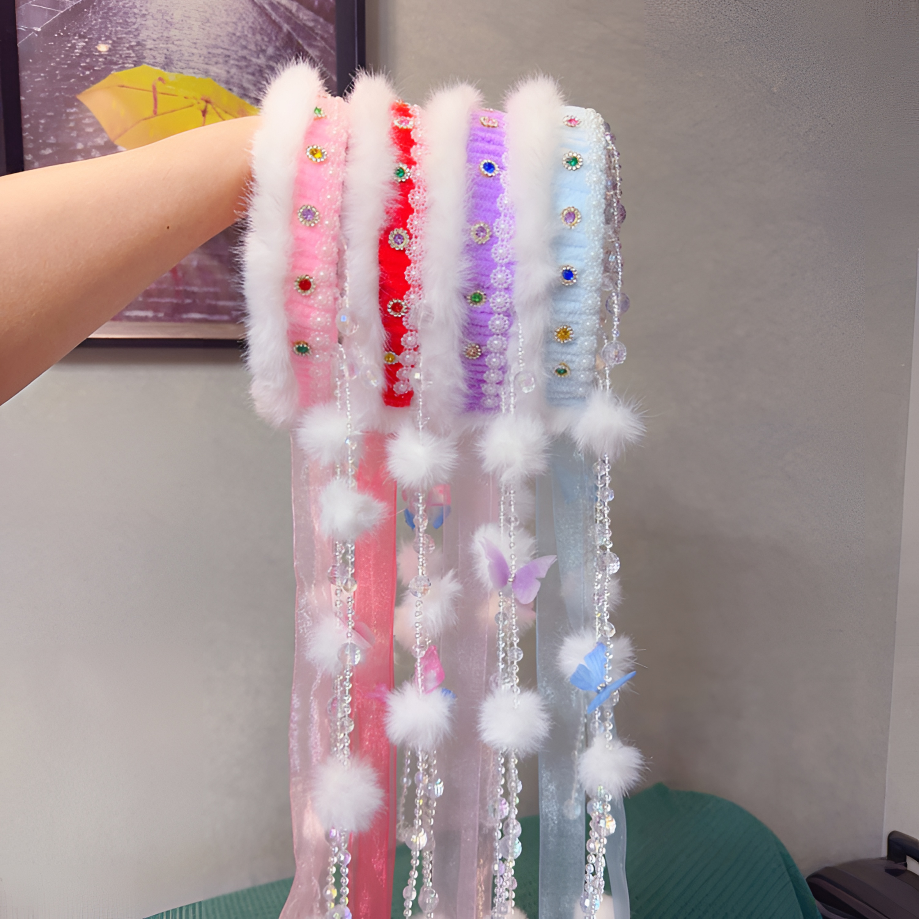 【班班精选】新版香妃精美发箍DIY材料