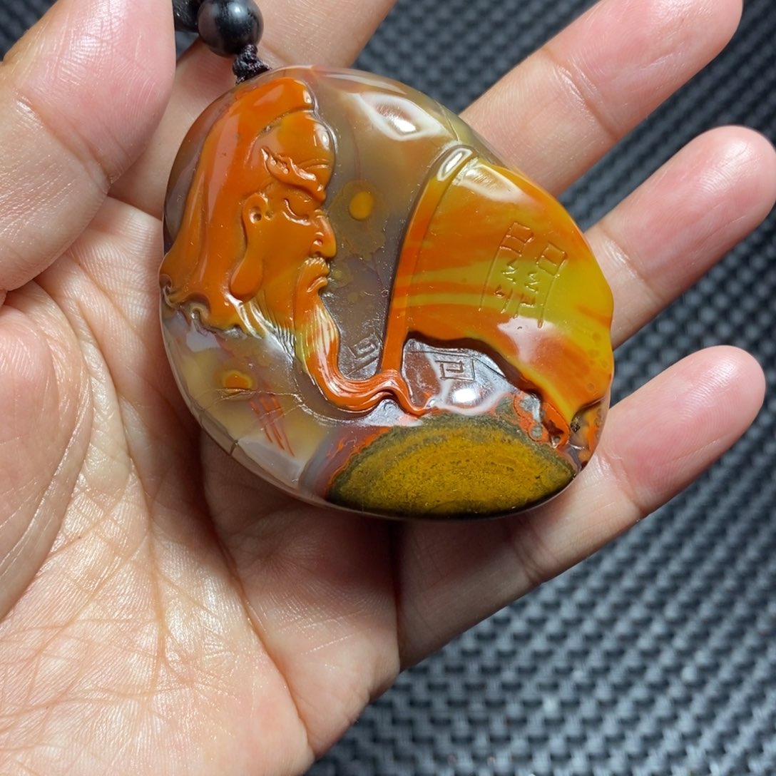 玛瑙/玉髓战国红未镶嵌