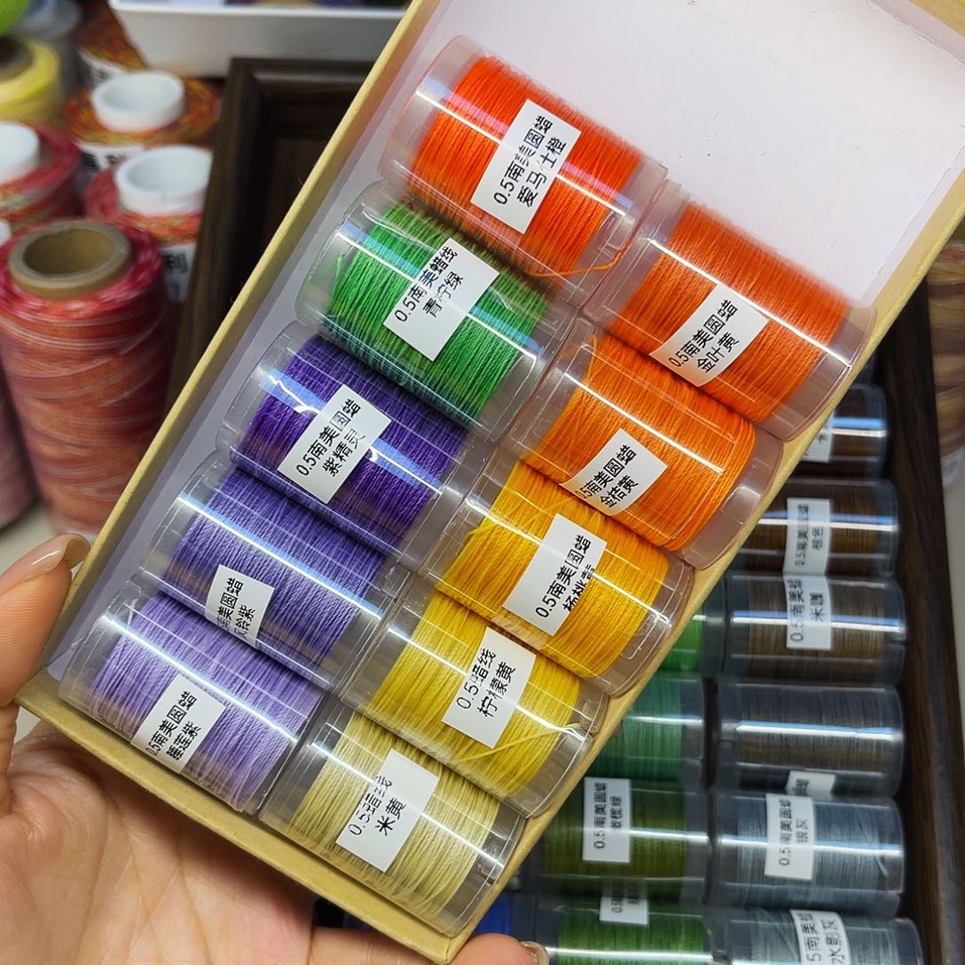 燕***子0.5圆蜡线10个色。    