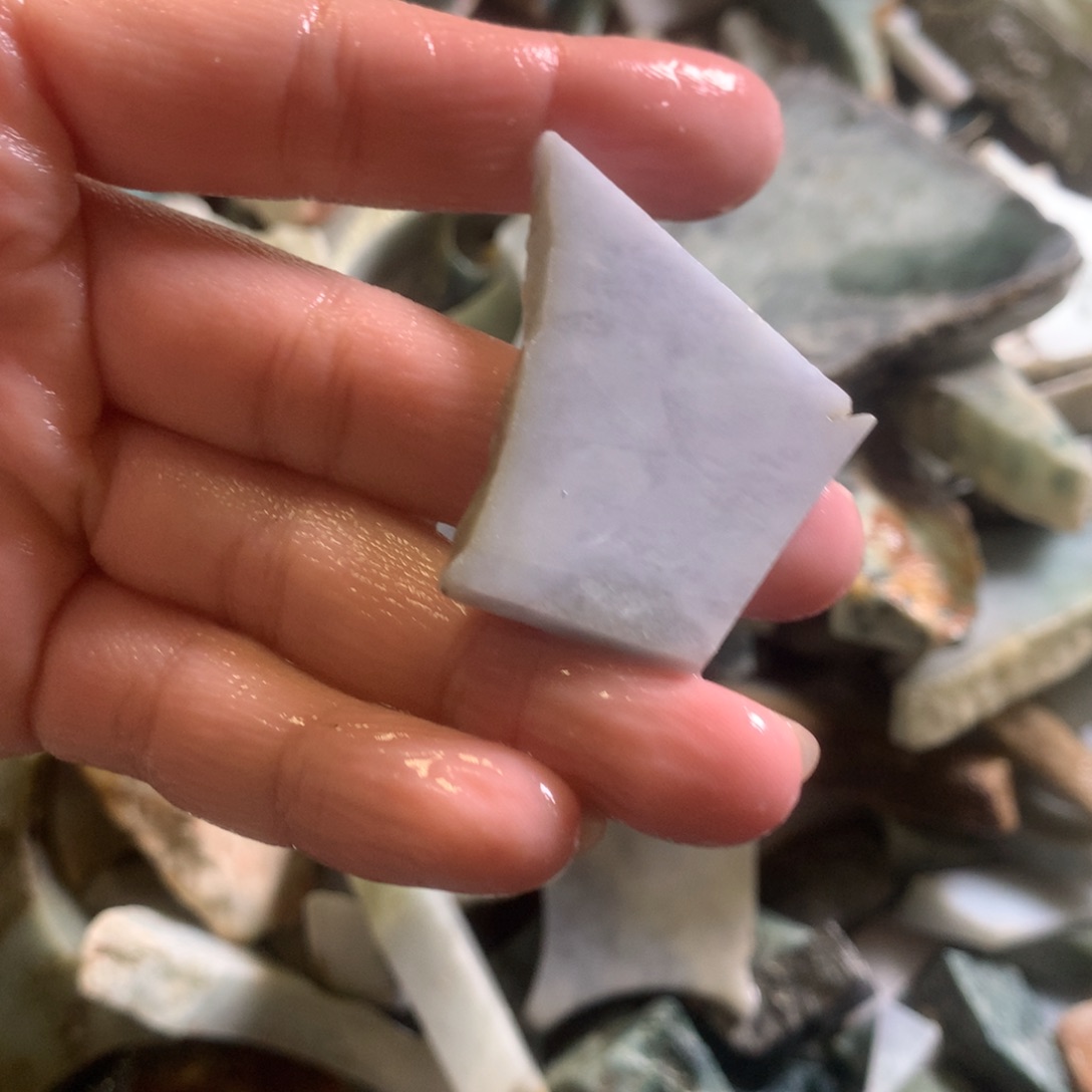 翡翠颈饰未镶嵌缅甸翡翠