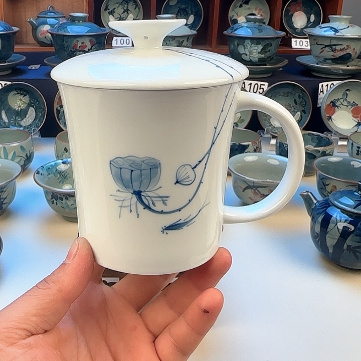 景德镇陶瓷陶瓷杯茶具